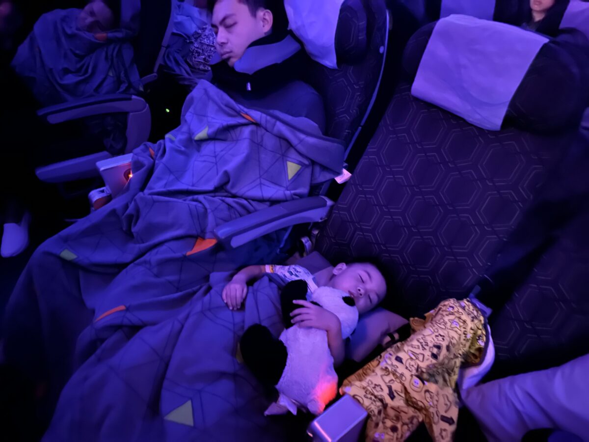 飛機上的睡眠安排也很重要